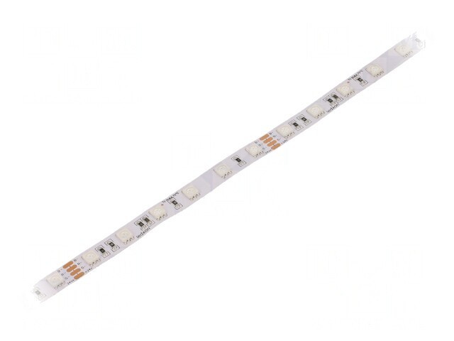 Bandă LED RGB 24V 60LED/m 10mm IP20 15W/m