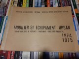 MOBILIER SI ECHIPAMENT URBAN - INST. DE ARHITECTURA &#039;&#039;ION MINCU&#039;&#039;- 1974/1975