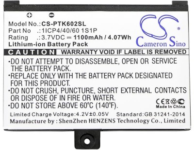 3,7V-1100MAH LI-ION E-READER AKKU ALTERNATIV F&amp;Uuml;R POCKETBOOK COM foto