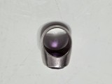 Superb inel vintage argint cu safir violet de Madagascar
