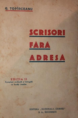 SCRISORI FARA ADRESA foto