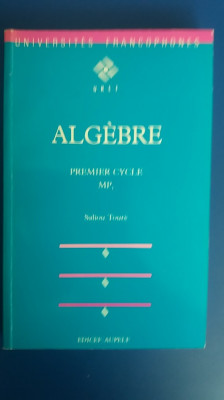 myh 33s - Manual matematica - Algebre - premier cicle - ed 1991 - limba franceza foto