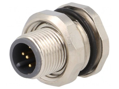 Soclu M12 5-Pin Tată DeviceNet/CANopen Lipire foto