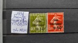 1931-Franta-YT=275,277-part.set-St.+MLH, Stampilat
