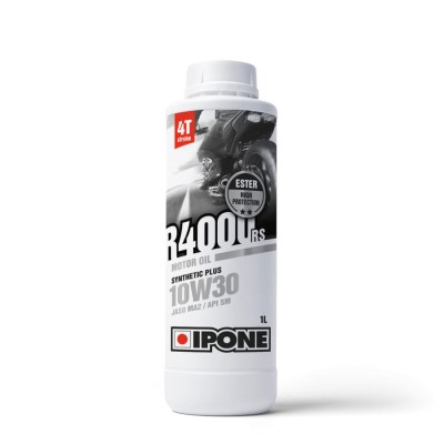 MBS Ulei moto 4T Ipone R4000 RS 10W30 Sintetic Plus ESTER - JASO MA2 - API SM, 1L, Cod Produs: 800024IP foto