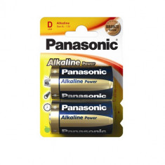 Panasonic baterii lr20 d alcaline 2 buc la blister foto