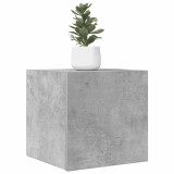 Cumpara ieftin Dulapuri TV montaj pe perete, 2 buc., gri beton, 30,5x30x30 cm