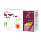 Gola&amp;Voce portocale si miere de Manuka NutriDef, 20 dropsuri, Nutrileya