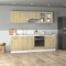 vidaXL Set dulap de bucătărie &ldquo;Lyon&rdquo;, 8 piese, stejar sonoma