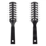 Perie Păr Dreptunghiulară, Plastic, Negru, Antiderapant, Oem