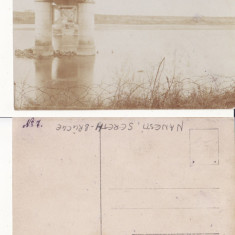 Nanesti (Focsani, Vrancea)- militara WWI, WK1-Podul peste Siret