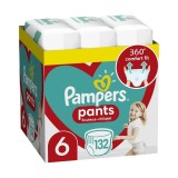Cumpara ieftin Pampers Pants Scutece chilotel Marimea 6 Extra Large, 15kg+, 132 bucati