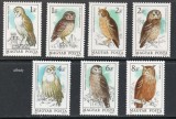 UNGARIA 1984, Fauna, Pasari, neuzat, MNH