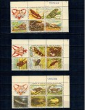 Cuba 1962 - Crăciun, fauna, animale, insecte, serie neuzata cu viniete