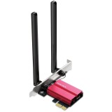 Placa de retea Mercusys MA86XE, AX3000, Dual-Band, Wi-Fi 6, Bluetooth 5.2