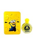 Minions Apa de Toaleta Copii Fruity Scent Yellow, 50ml, Cutie Metalica Reutilizabila - Parfum Fructat Vesel