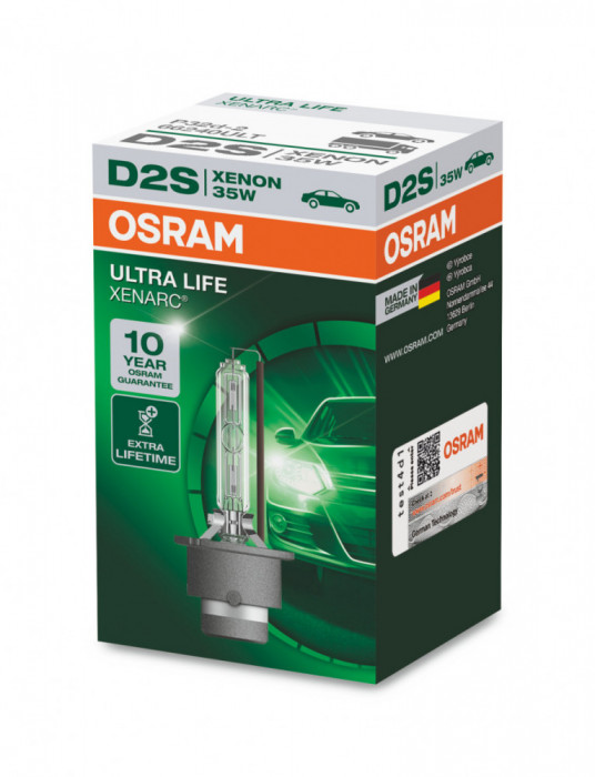 Bec Xenon D2S Osram Ultra Life, 85V, 35W