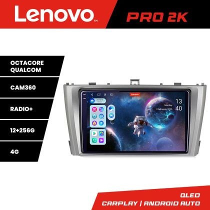 Navigatie Toyota Avensis 2009-2015 Lenovo Kit-TY12 8 core QLED 2K 12+256 360 Android Waze USB Navigatie Internet Youtube Radio CarStore Technology