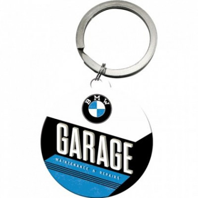 Breloc metalic - BMW Garage foto