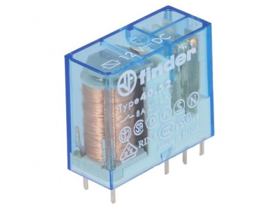 Releu Electromagnetic DPDT 12VDC 15A foto