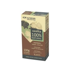 Vopsea de par pulbere 100% naturala Nr.4.34 Blond Aluna 100gr