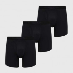 Abercrombie & Fitch boxeri 3-pack barbati, culoarea negru