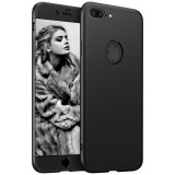 Husa telefon Apple Iphone 6/6S ofera protectie Subtire 3in1 Lux Design Black + Folie Sticla