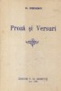 Proza si Versuri, Mihai Eminescu - Reeditare 1890, Ed. V.G. Mortun Iasi, Carte Beletristica