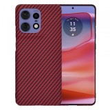Husa pentru Motorola Edge 50 Pro, Techsuit, Carbonite FiberShell, Rosie