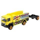 Mattel - Camion Ccania rally truck , Hot wheels, Galben