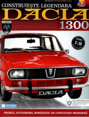 Macheta auto Dacia 1300 KIT Nr.43 - elemente scaun fata2, scara 1:8 Eaglemoss foto