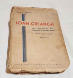 Carte veche de colectie anul 1941 Ioan Creanga - Nicola Timiras - Ed. Bucovina