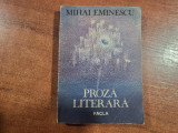 Proza literara de Mihai Eminescu