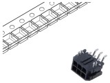 Conector cablu-placă MOLEX Micro-Fit 3.0 6 pini 3mm tată soclu