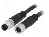 Conector M8, 4 pini, clasa etanseitate {{Clasa etan&amp;#351;eitate}}, HARTING - 21348081489015