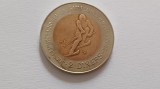 Andorra -2 Dinari 1985-Olimpice de iarnă, Calgary 1988
