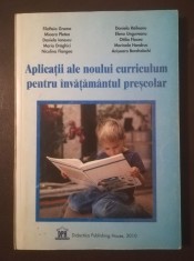 Aplicații ale noului curriculum pentru &icirc;nvățăm&acirc;ntul preșcolar: nivelul I 3-5 ani