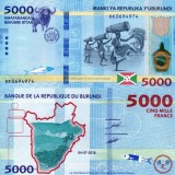 BURUNDI 5.000 francs 2018 UNC!!!