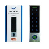 Aproape nou: Tastatura control acces PNI DK350 cu Wi-Fi, card acces, amprenta, PIN,