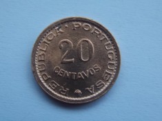 20 centavos 1973 MOZAMBIC
