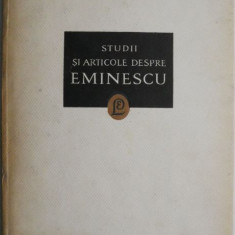 Studii si articole despre Eminescu – G. C. Nicolescu