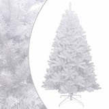 VidaXL Brad de Crăciun artificial cu balamale și zăpadă, 120 cm