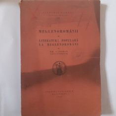 MEGLENOROMANII.LITERATURA POPULARA LA MEGLENOROMANI-TH.CAPIDAN-1928 R3.