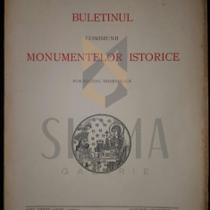 BULETINUL COMISIUNII MONUMENTELOR ISTORICE, AN. XXXVII, - COMPLET , 1944