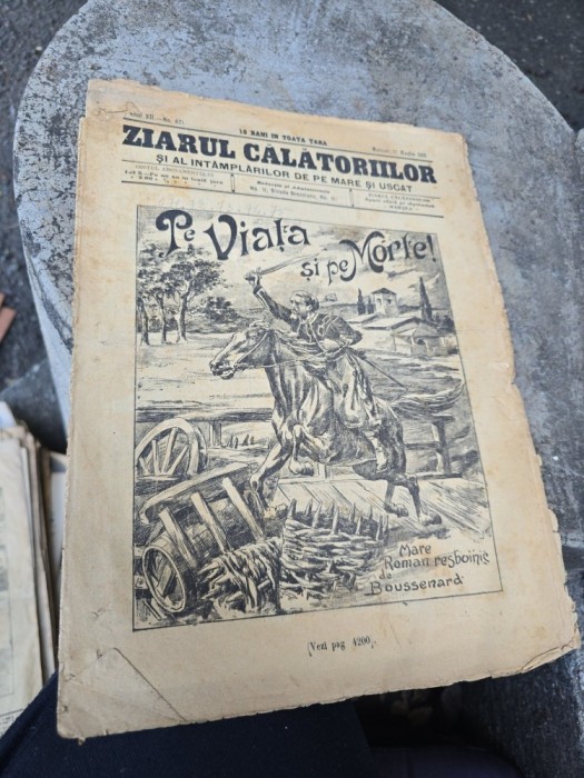 Ziarul Științelor și al Călătoriilor nr.671/1910