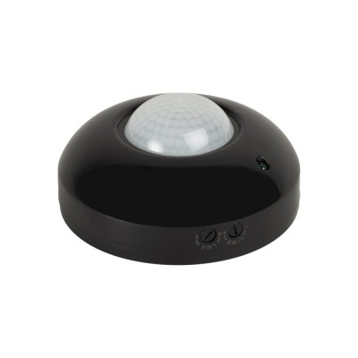 Senzor Prezenta IP20 180&amp;deg; Negru foto