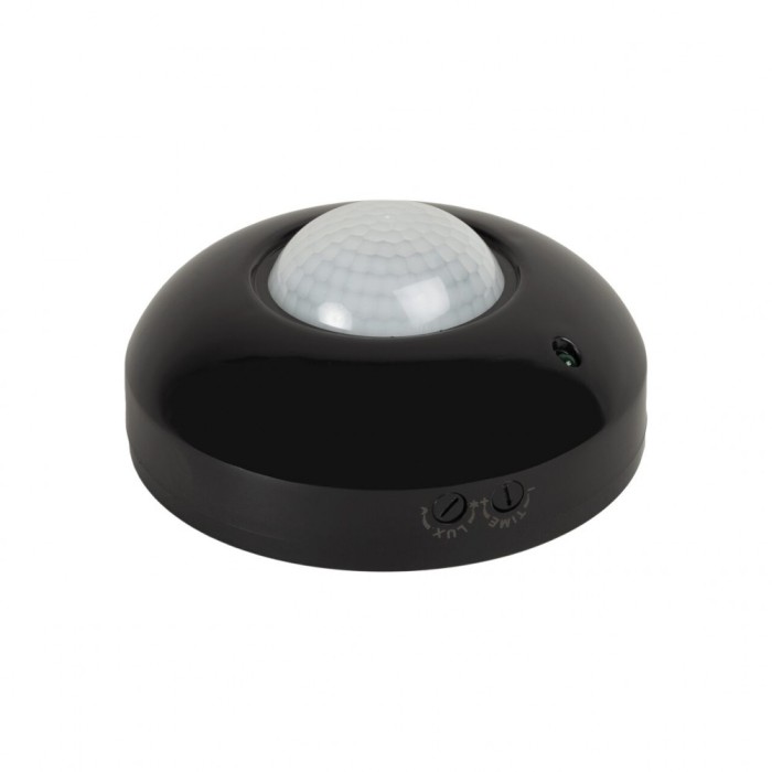 Senzor Prezenta IP20 180&deg; Negru