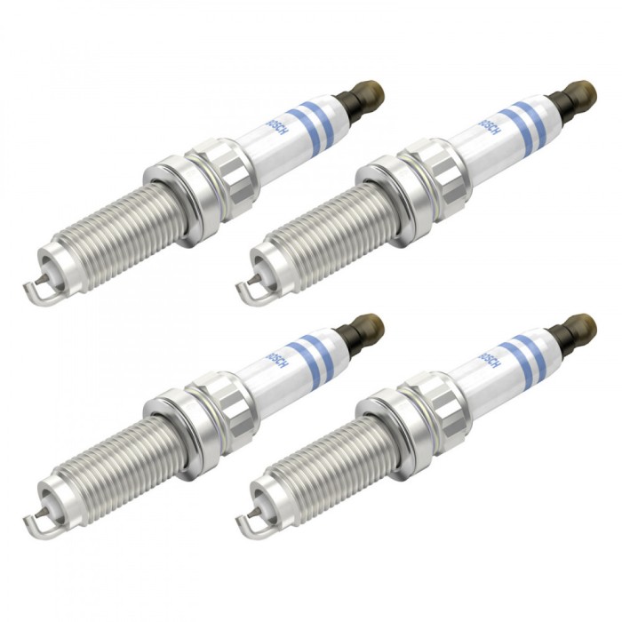 Set 4 bujii scanteie Bosch pentru BMW Seria 1, Seria 3, Mini Cabriolet, Clubman, Countryman, Paceman, Roadster