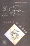 EMINESCU, POEZIE SI NIHILISM-CONSTANTIN BARBU-275566