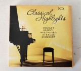 Set 5 CD Classical Highlights: Mozart, Handel, Beethoven, Strauss, Schubert